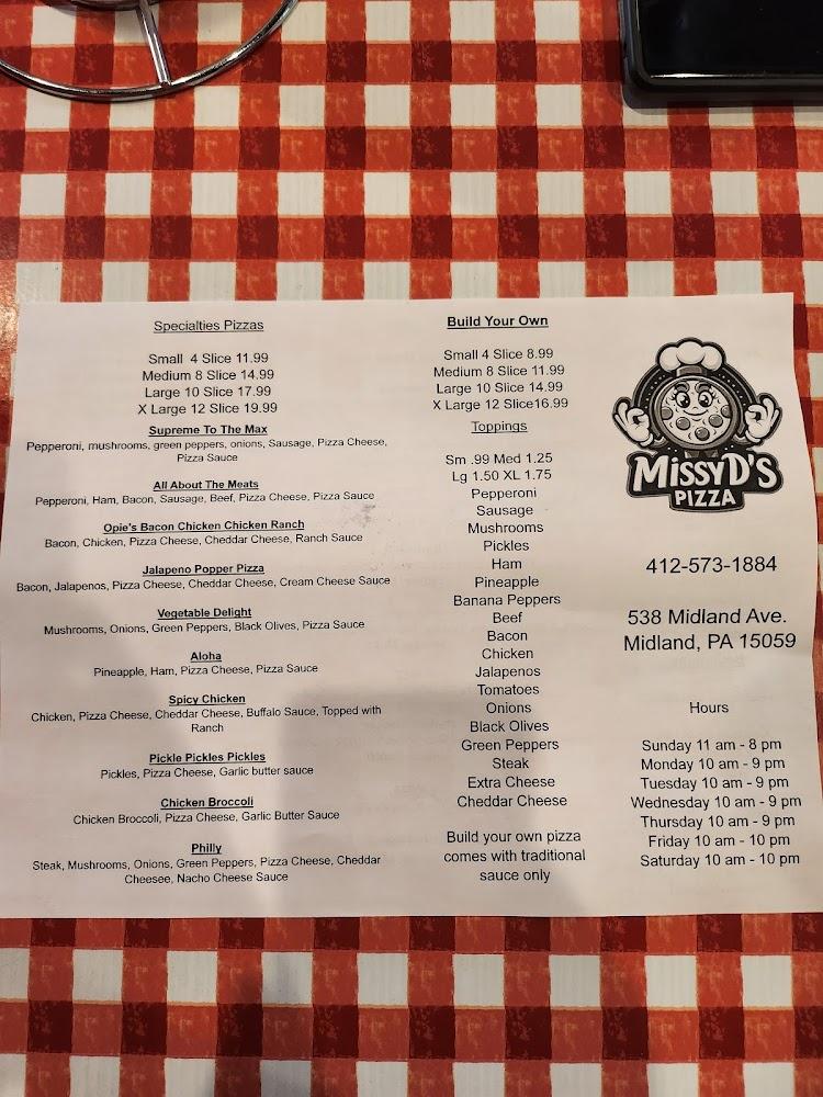 Missy D's Menu image 4